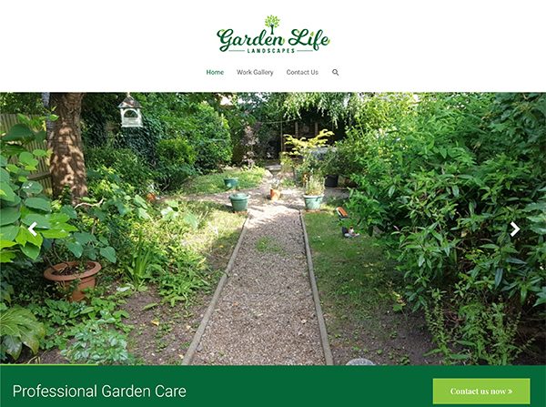 Garden Life Website